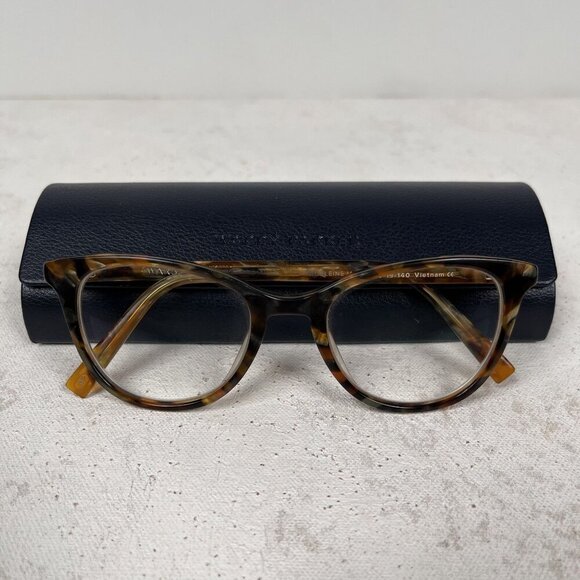 Warby Parker Madeleine M Cat Eye Tortoise Glasses 50-19-140 FRAMES ONLY - Picture 2 of 7